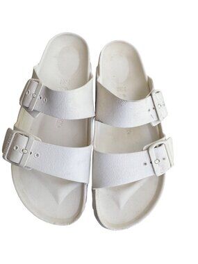 Birkenstock Arizona White EVA Double Strap Sandals Unisex Size EU 39 US W8 M6